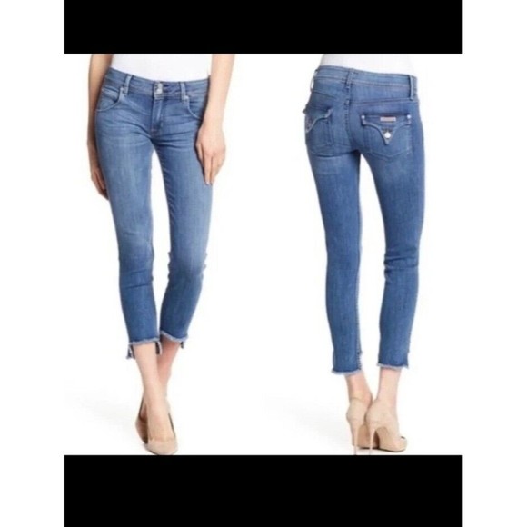 Hudson Cat Midrise Skinny With Step Hem Womens Size 26 - Picture 1 of 12